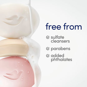 Dove Revitalizing Beauty Bar Soap Cherry & Chia Milk lifestyle scene