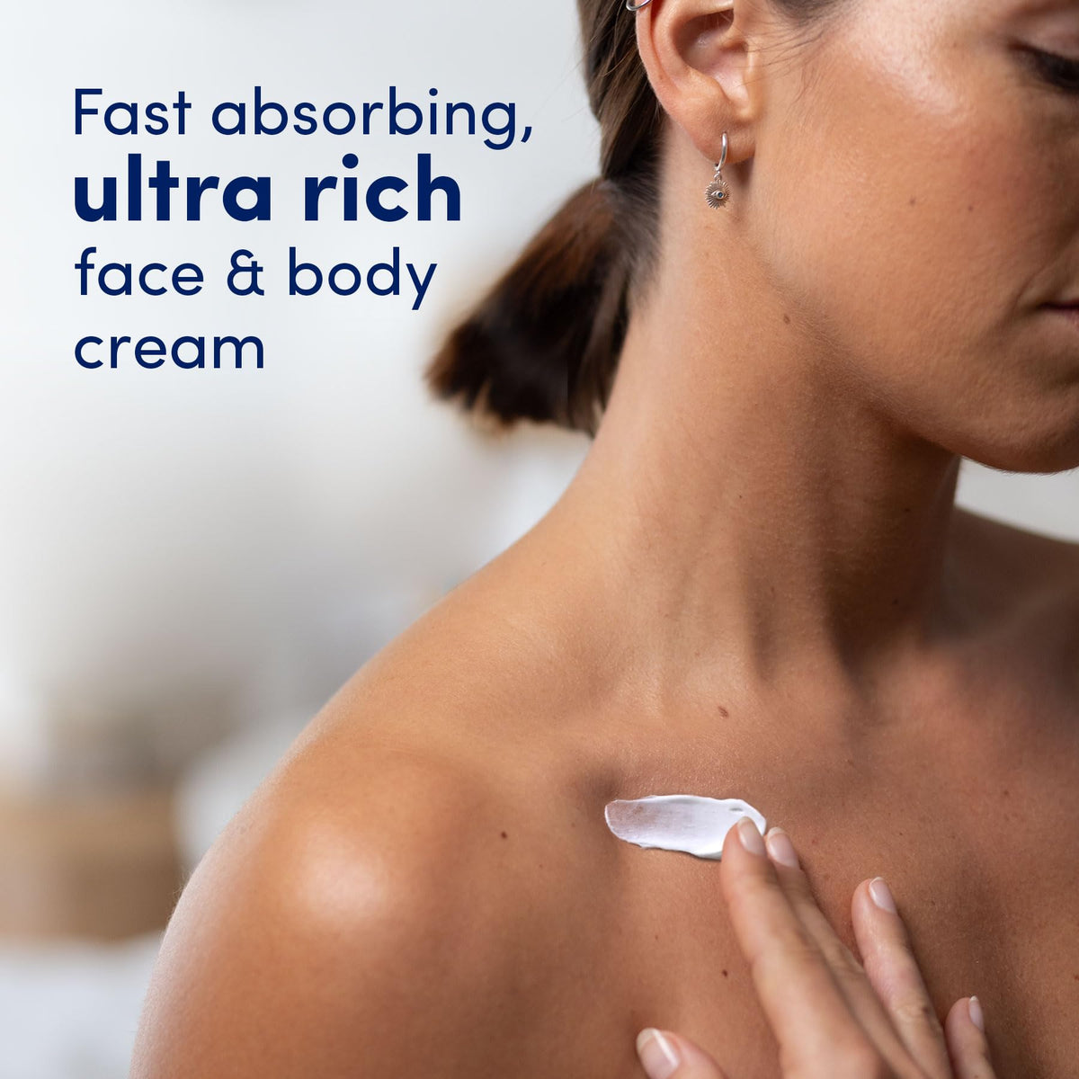 Dove Rich Nourishing Cream texture close-up