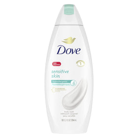 Dove Sensitive Skin Body Wash 12 oz front view