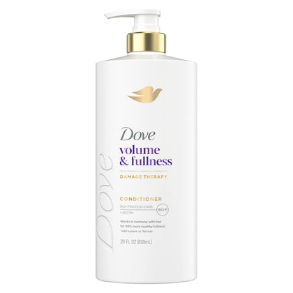 Dove Volume & Fullness Conditioner 28oz front view