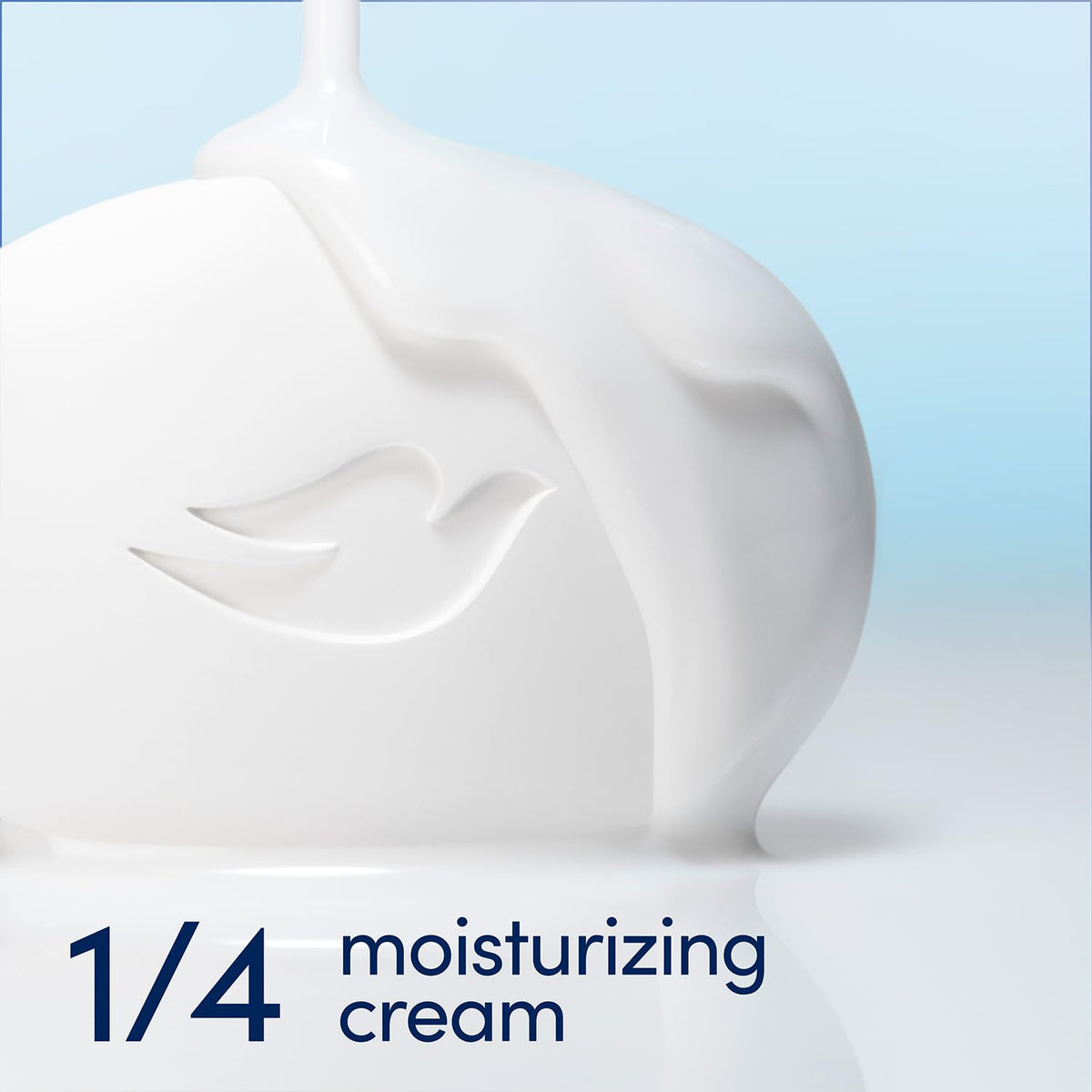 Dove White Cream Bar Soap in a bathroom setting