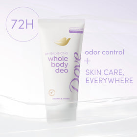 Dove Whole Body Deo Coconut & Vanilla cream texture