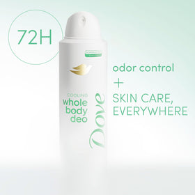 Dove Whole Body Deodorant Sage & Lavender 4oz back view