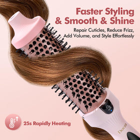DOVZA Blowout support Thermal Brush back view