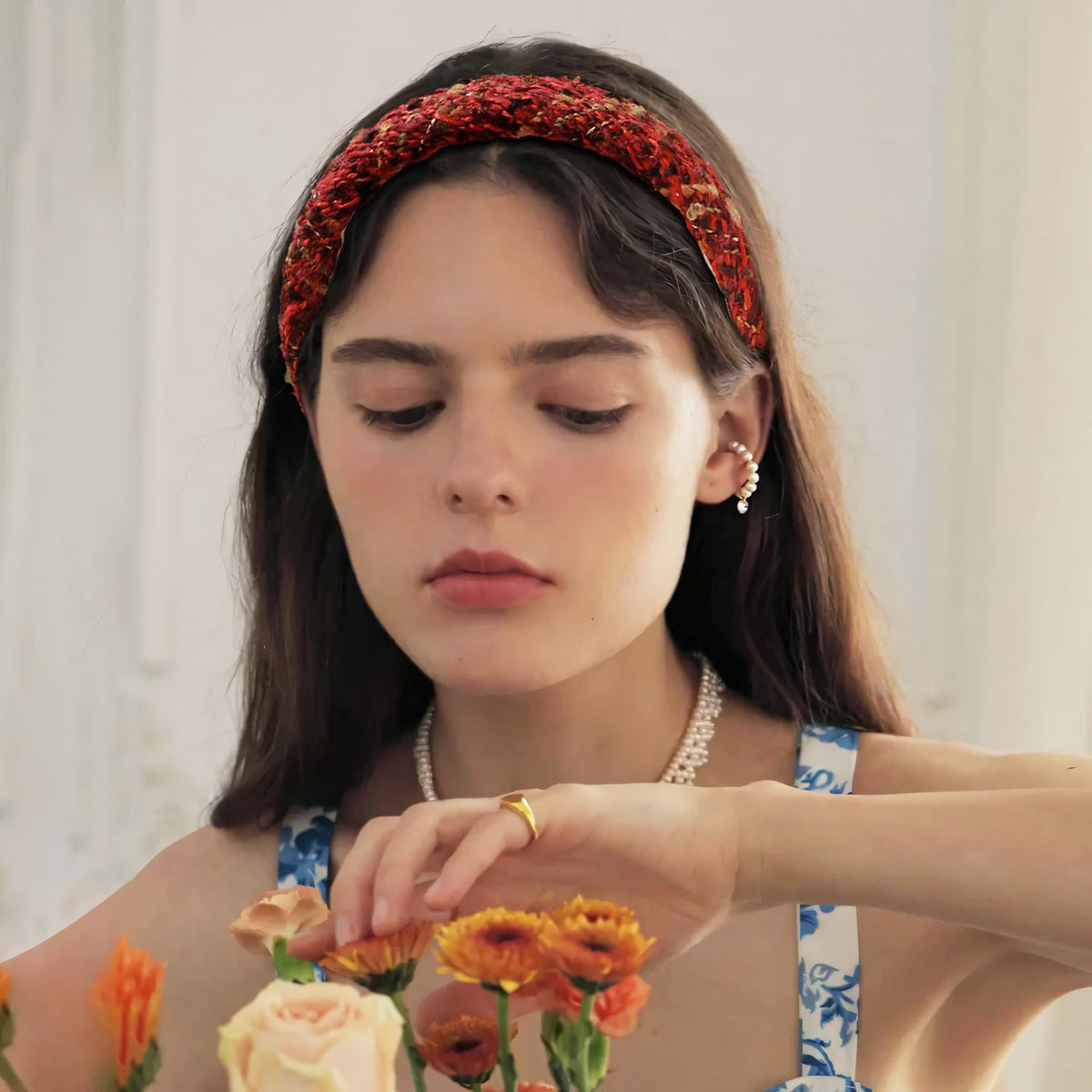 DOXISHRUKY headbands set showing soft padding and quality fabric