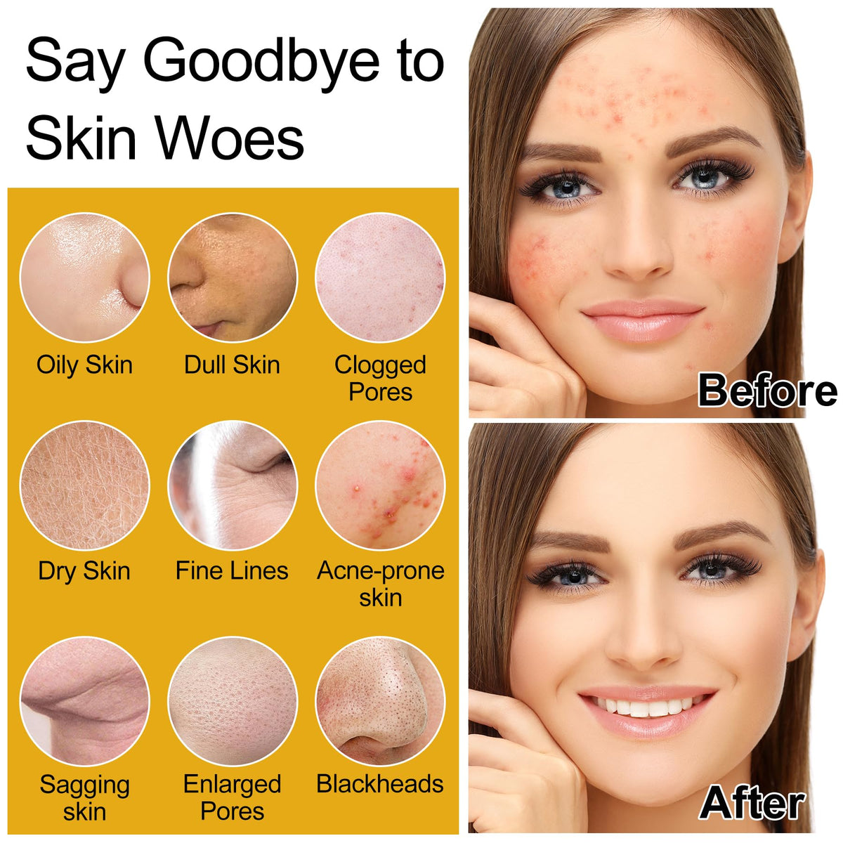DOYEEWO facial mask and eye cream from the skincare set