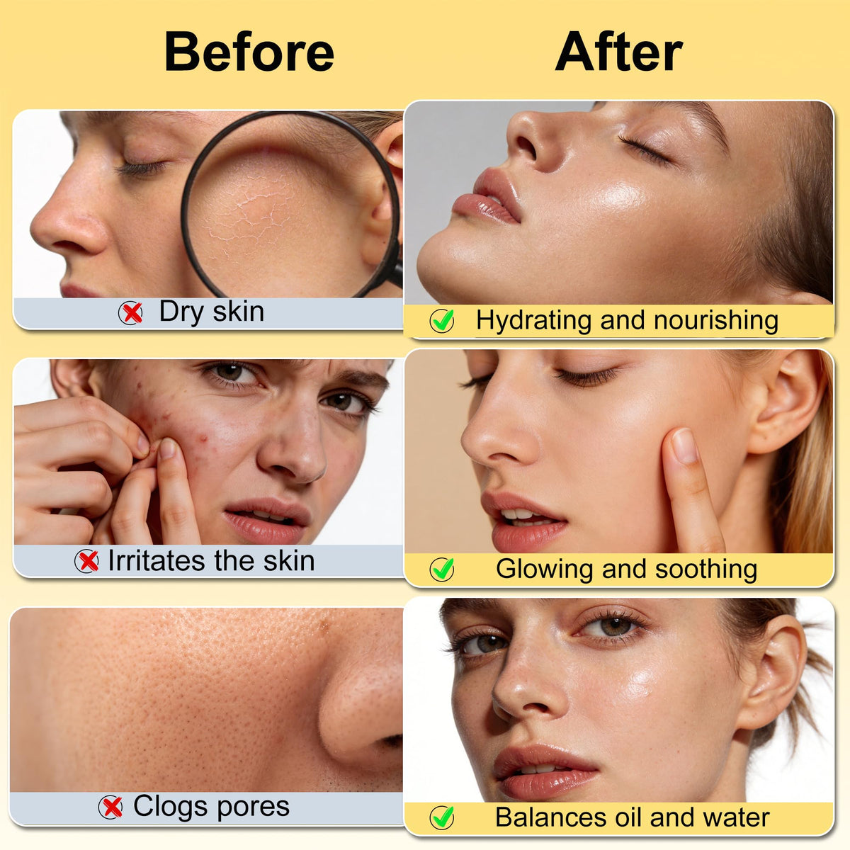 DOYEEWO Skin Care Set foam facial cleanser front view