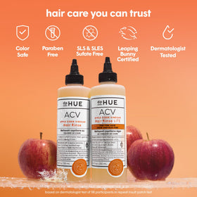 dpHUE Apple Cider Vinegar Hair Rinse Lite 20 oz packaging details