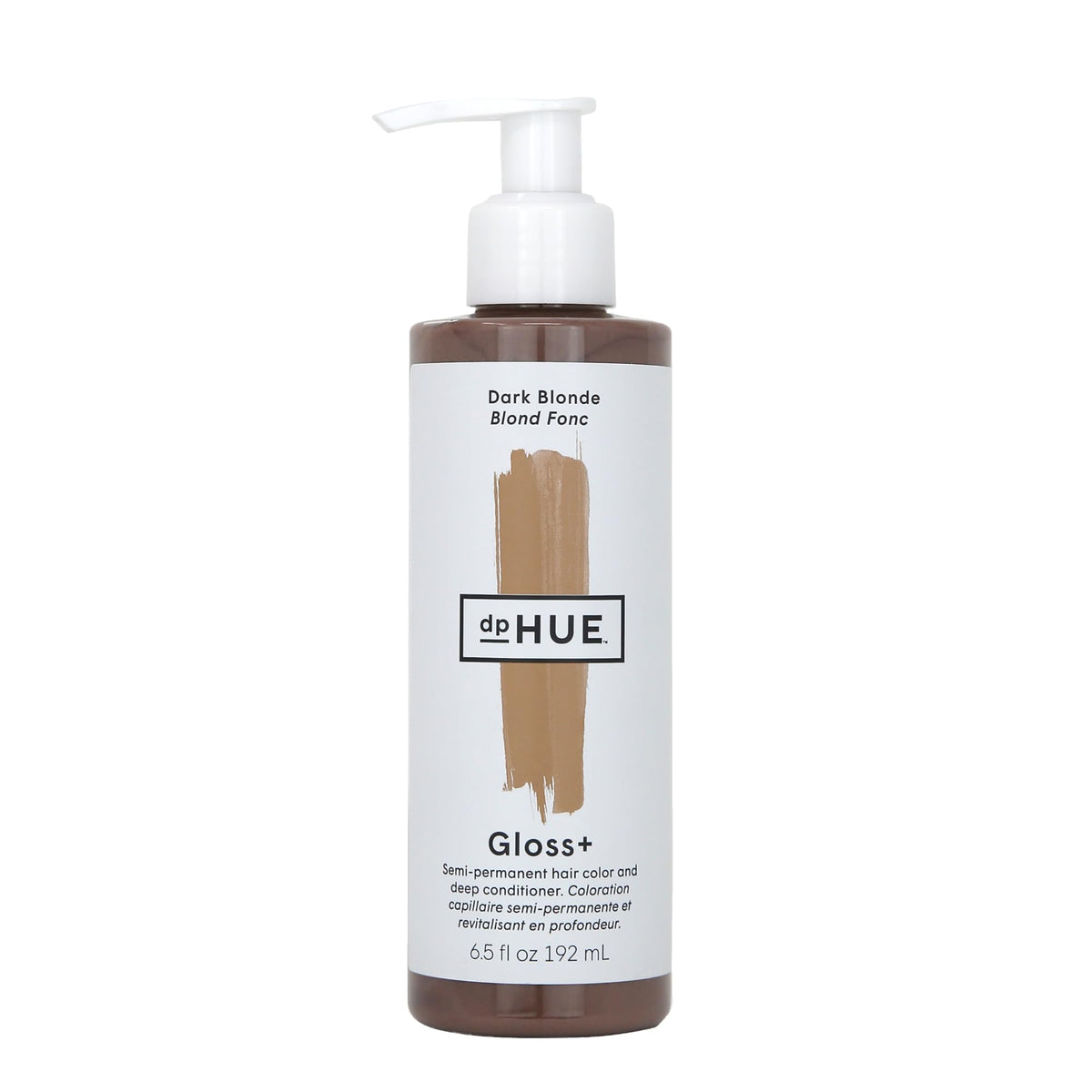 dpHUE Gloss+ Dark Blonde 6.5 fl oz front view