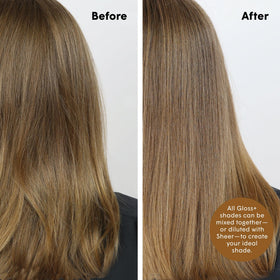 dpHUE Gloss+ Dark Blonde texture close-up