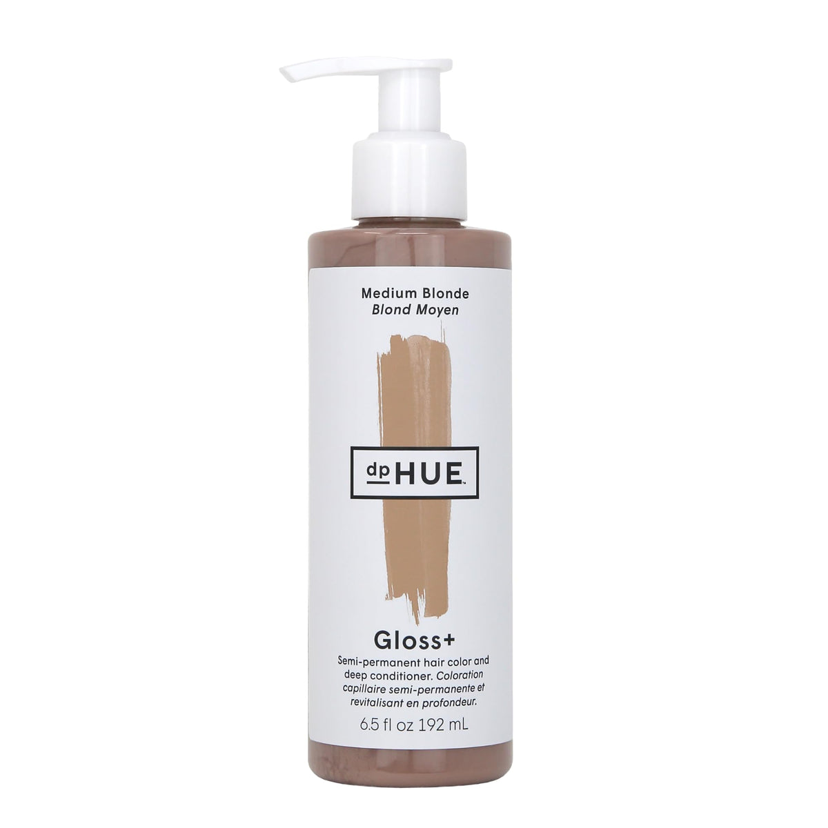 dpHUE Gloss+ Medium Blonde 6.5 fl oz front view