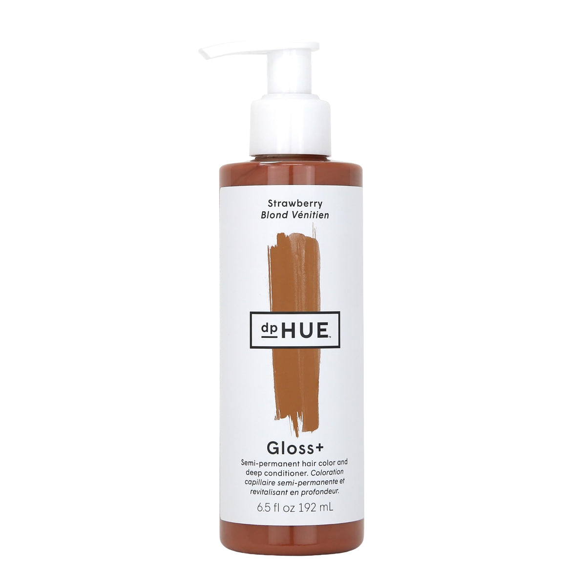 dpHUE Gloss+ Strawberry Colour Glaze 6.5 fl oz front view