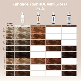 dpHUE Gloss+ Strawberry Colour Glaze application on hair
