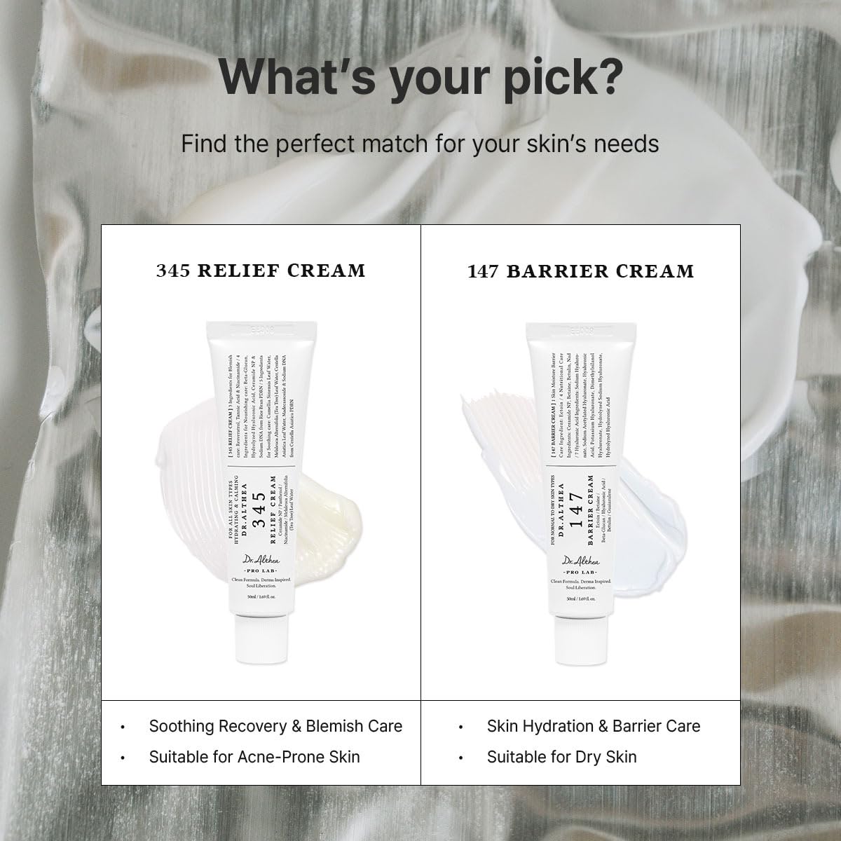 Dr.Althea 147 Barrier Cream side view showing cap