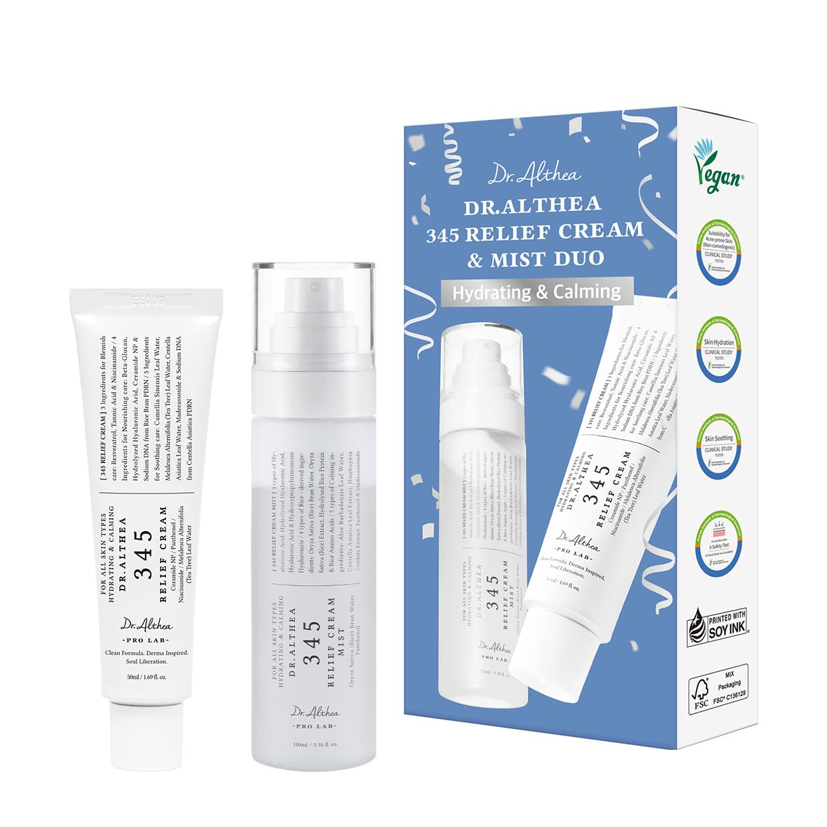 Dr.Althea 345 Relief Cream 50ml front view