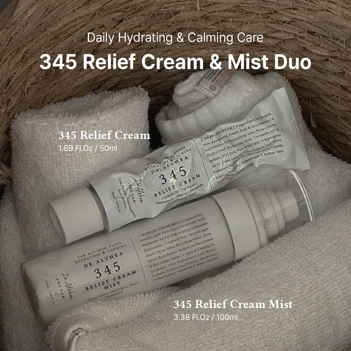 Dr.Althea 345 Relief Cream Mist 100ml front view