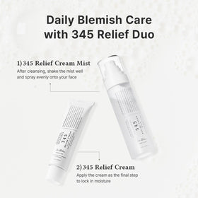 Dr.Althea 345 Relief Cream Mist in use outdoors