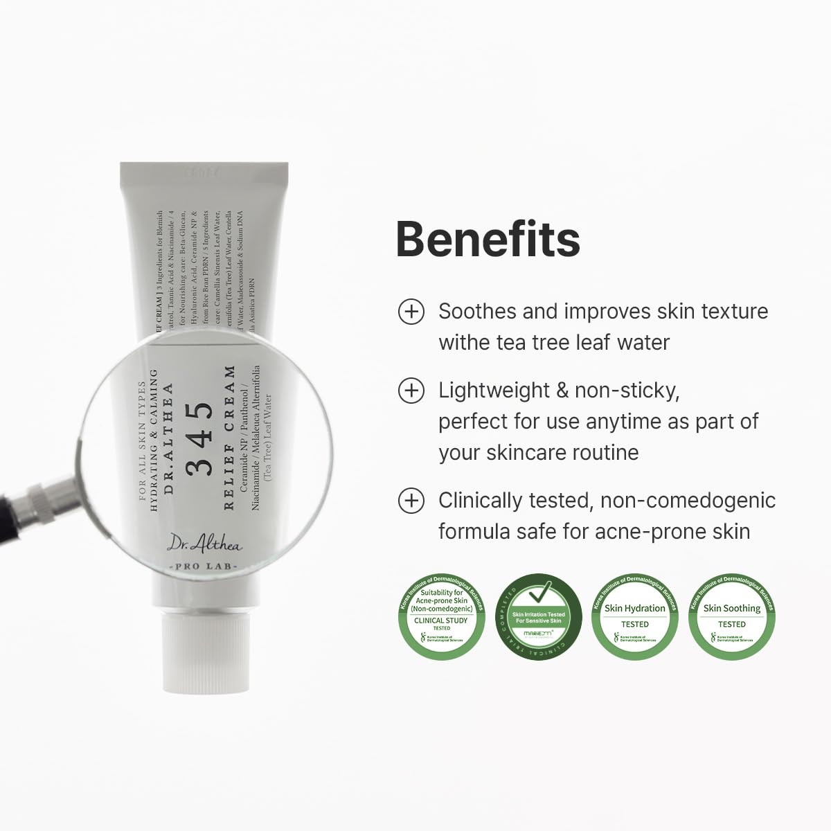 Dr.Althea 345 Relief Cream texture close-up