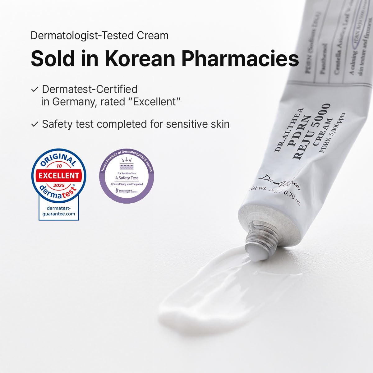 Dr.Althea PDRN Reju 5000 Cream texture close-up