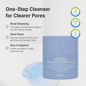 Dr.Althea Pore Refresh Cleansing Balm application on hand