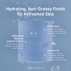 Dr.Althea Pore Refresh Cleansing Balm application on skin