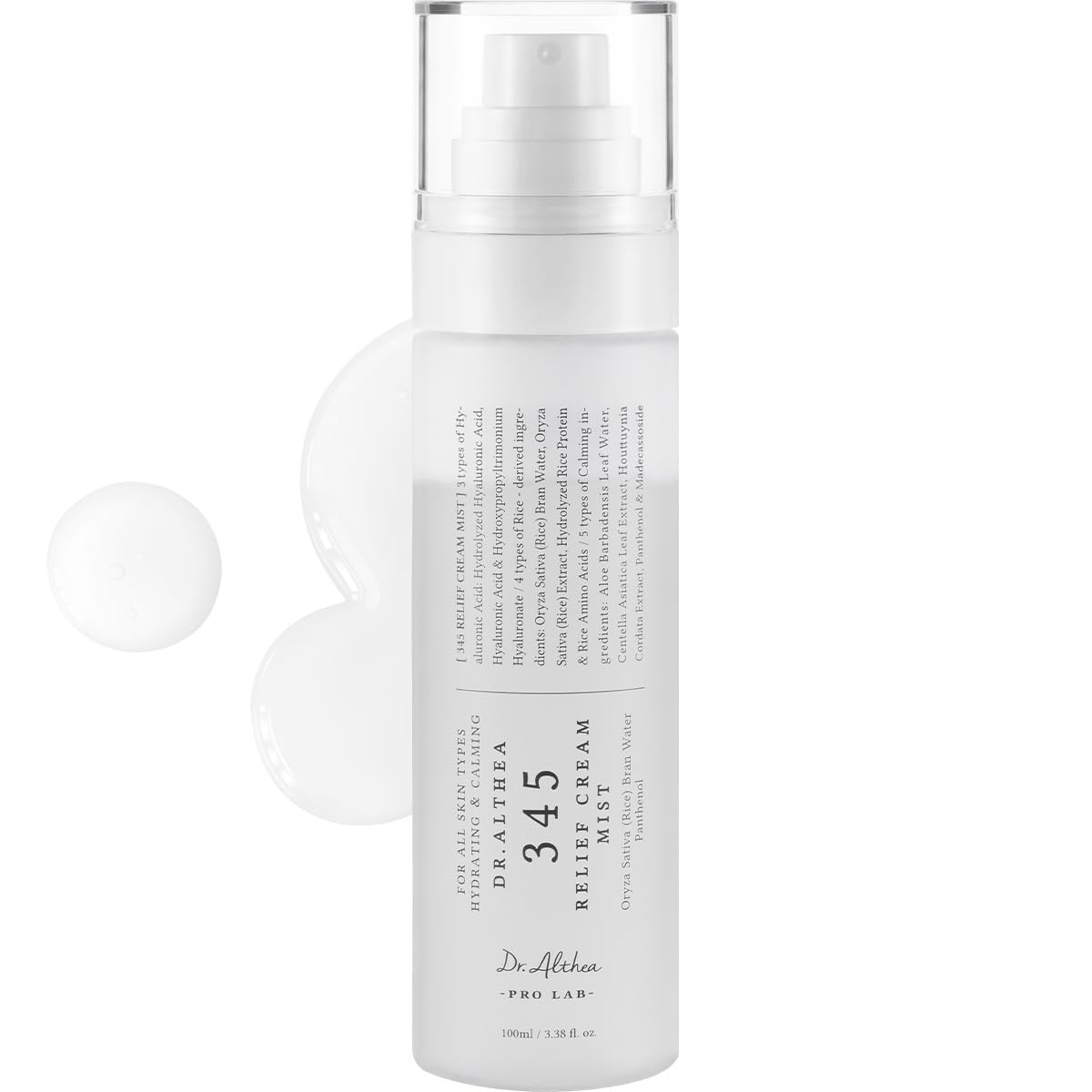 Dr.Althea Relief Cream Mist 3.38 Fl Oz front view
