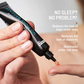 Dr. Brandt Needles No More Baggage application on hand