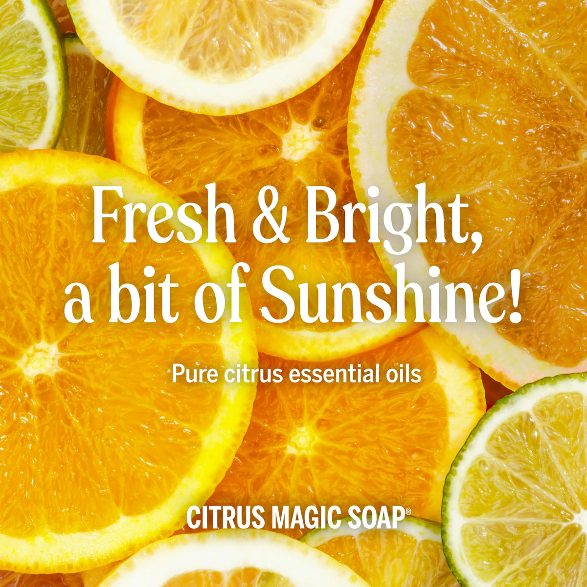 Dr. Bronner's Citrus Pure-Castile Liquid Soap 32 oz with bubbles
