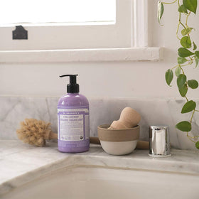 Dr. Bronner's Organic Sugar Soap Lavender back label