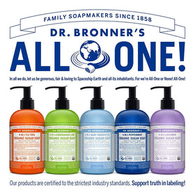 Dr. Bronner's Organic Sugar Soap Lavender texture close-up