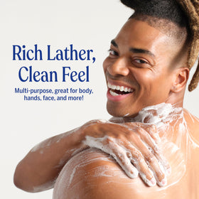 Dr. Bronner's Pure-Castile Liquid Soap Refill Tea Tree 32oz with lather