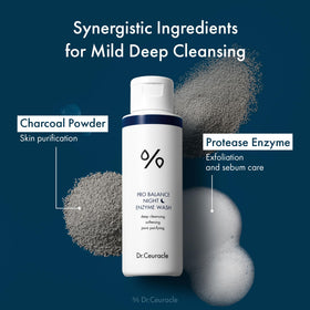 Dr.Ceuracle Pro Balance Enzyme Powder Face Wash in use