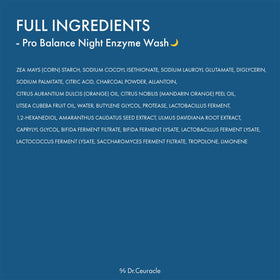 Dr.Ceuracle Pro Balance Enzyme Powder Face Wash side view