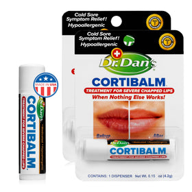 Dr. Dan's Cortibalm 2 Pack with ingredients list