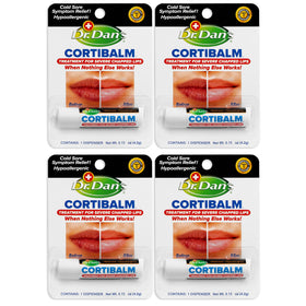 Dr. Dan's Cortibalm 4 Pack front view with packaging