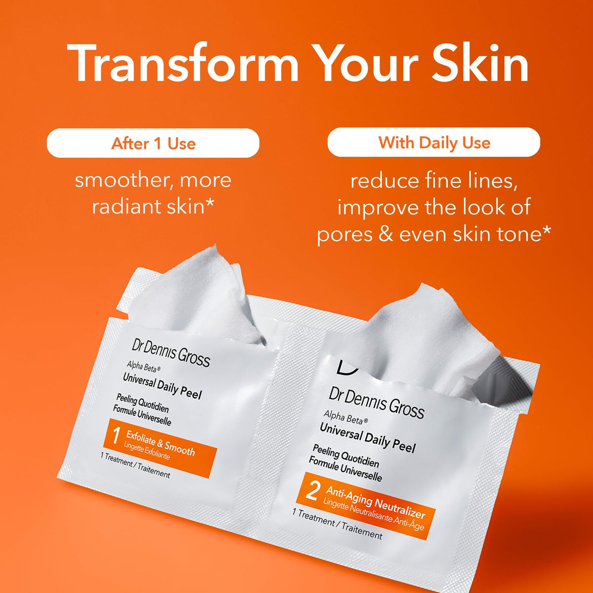 Dr Dennis Gross Alpha Beta Daily Peel Step 1 pad