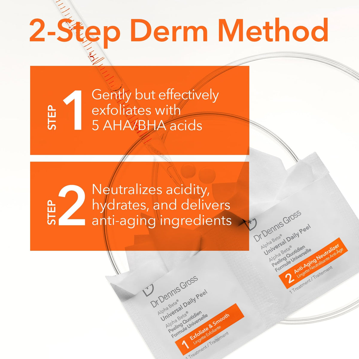 Dr Dennis Gross Alpha Beta Daily Peel Step 2 pad