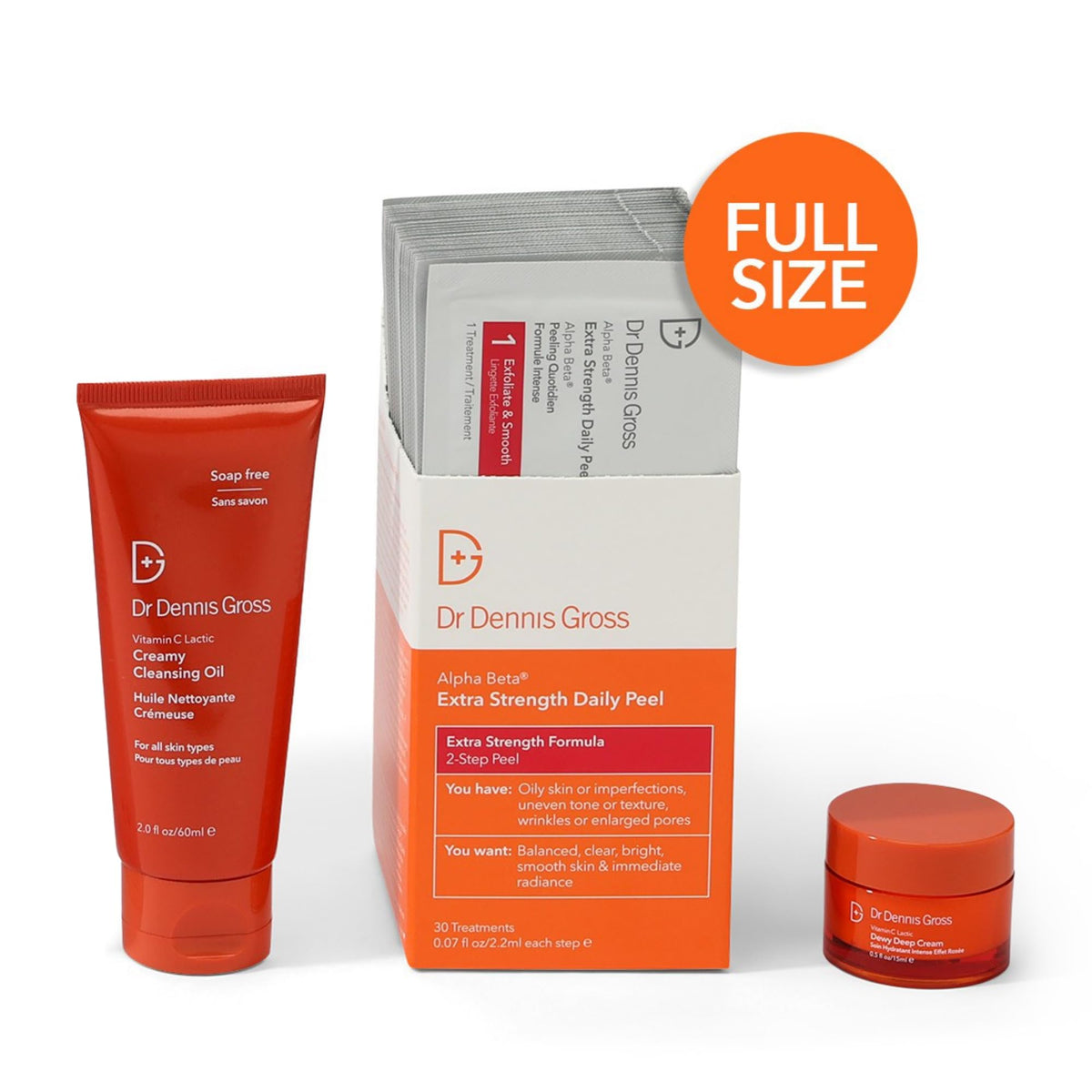 Dr Dennis Gross Extra Strength Daily Peel packaging