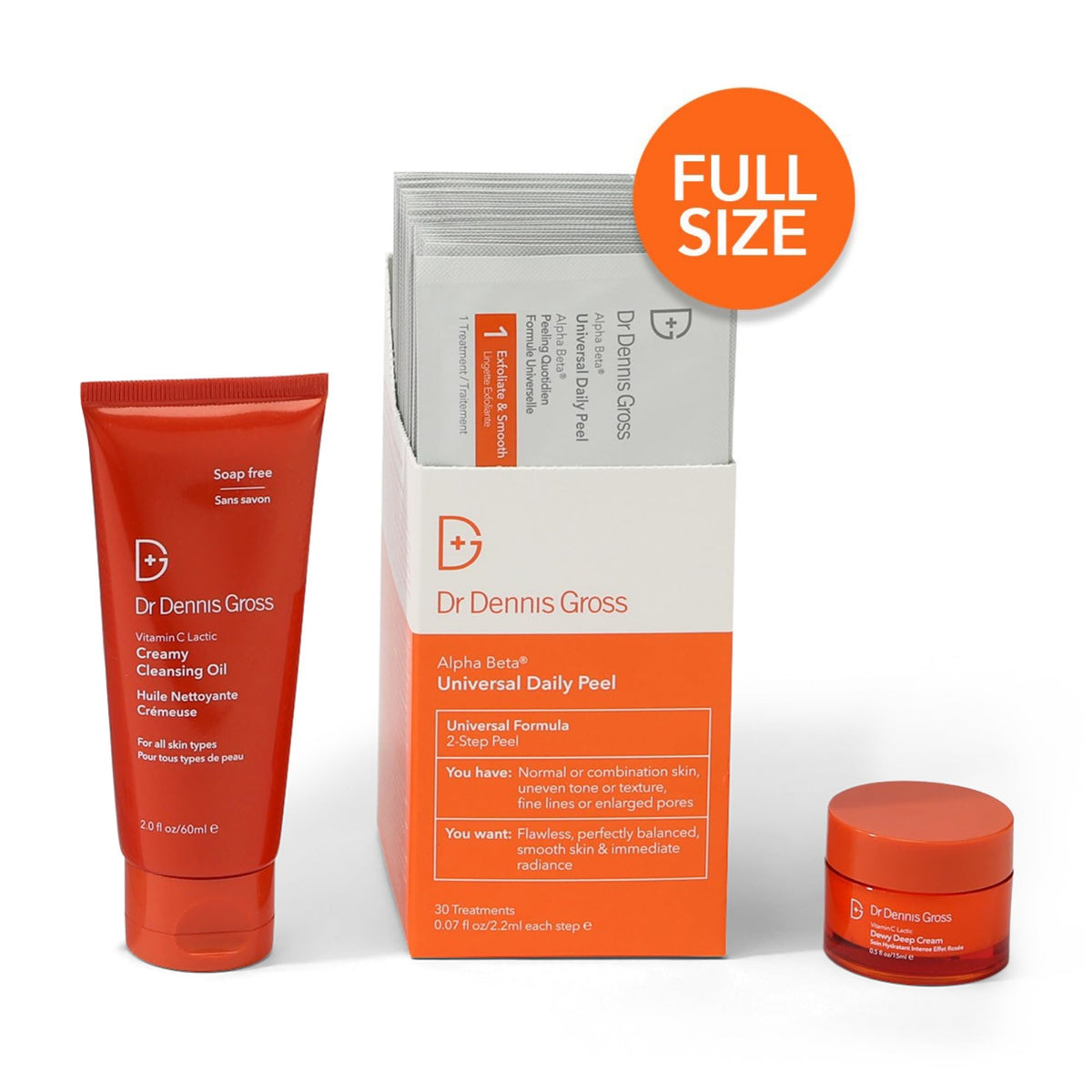 Dr Dennis Gross Universal Daily Peel packaging