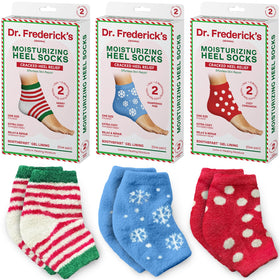 Dr. Frederick's Original Fuzzy Heel Socks front view
