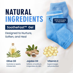 Dr. Frederick's Original Fuzzy Heel Socks in a cozy setting
