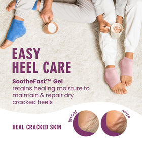 Dr. Frederick's Original Fuzzy Heel Socks packaging
