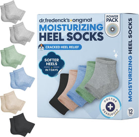 Dr. Frederick's Original Moisturizing Heel Socks front view