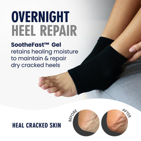 Dr. Frederick's Original Moisturizing Heel Socks packaging
