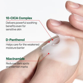 Dr.G R.E.D. Blemish Clear Soothing Face Cream lifestyle shot