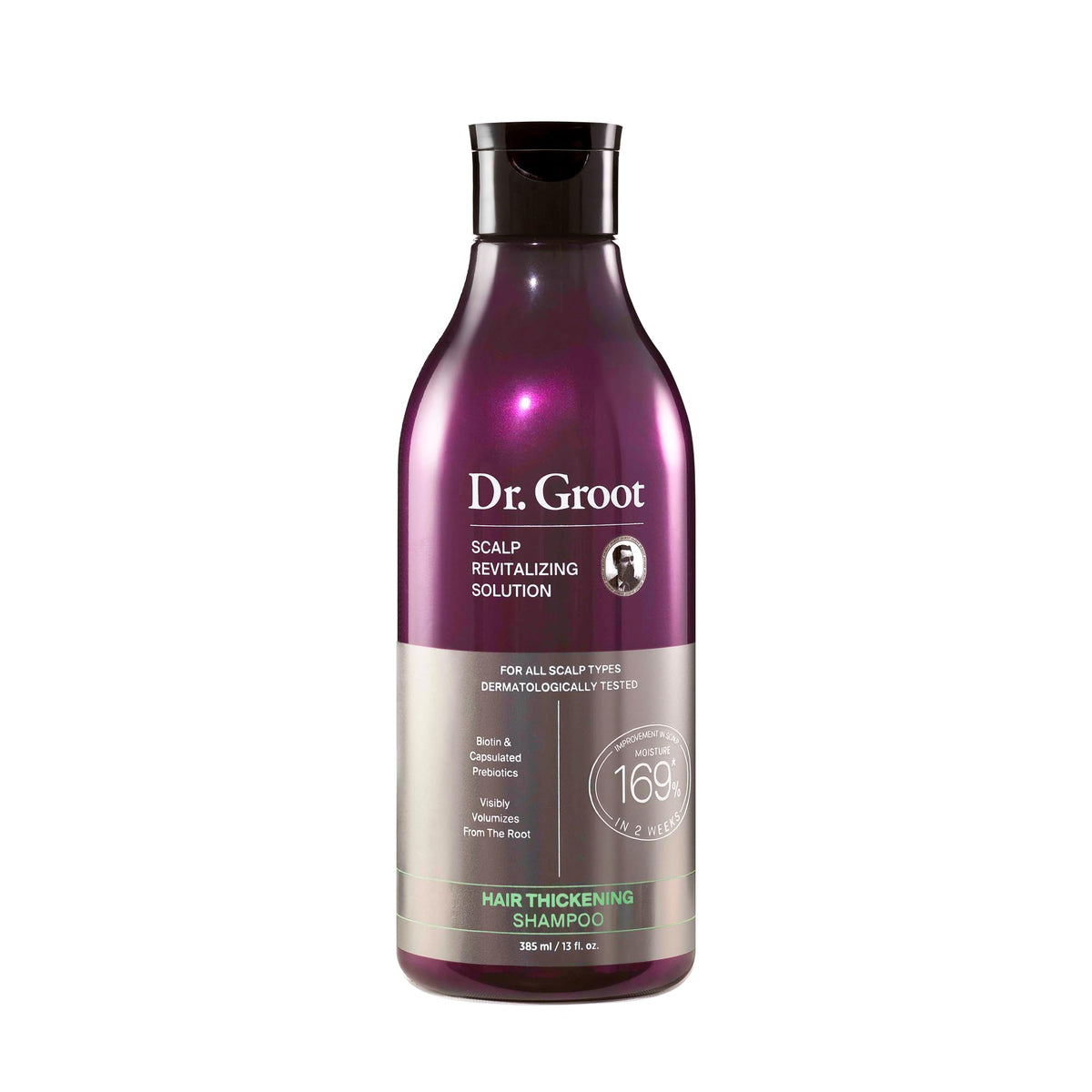 Dr. Groot Hair Thickening Shampoo 450g front view