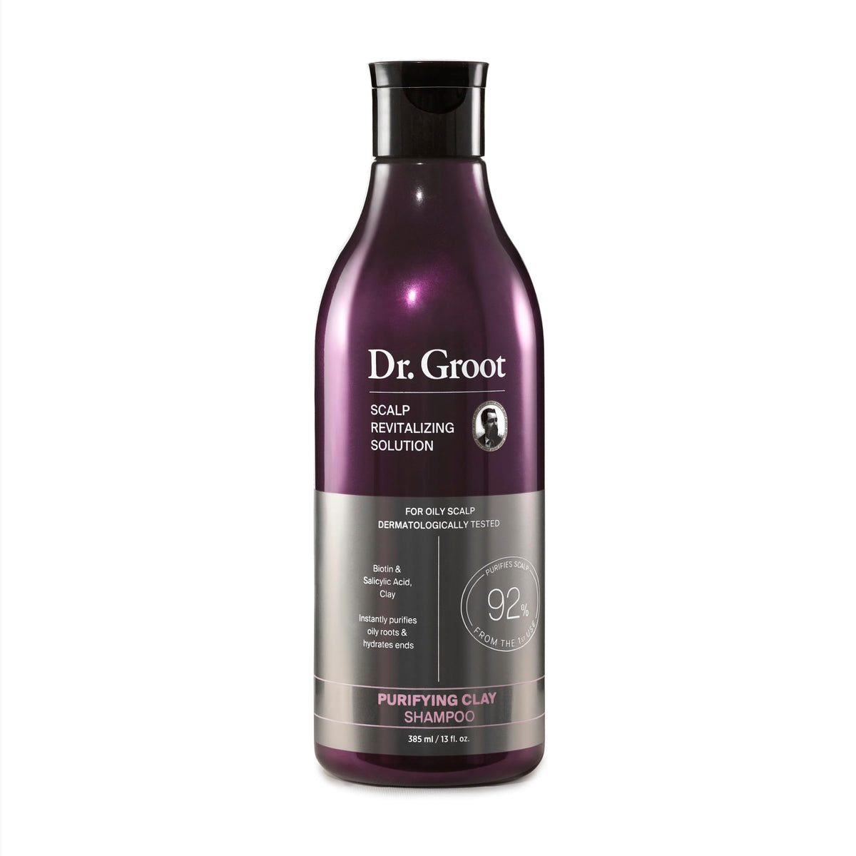 Dr. Groot Purifying Clay Shampoo 431g front view