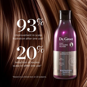Dr. Groot Scalp Soothing Shampoo with orange-geranium scent