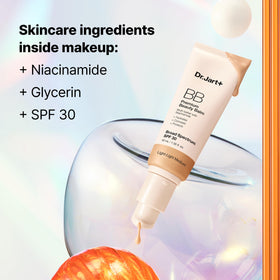 Dr.Jart+ BB Cream Fair-Light 0.1 swatch on skin