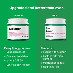 Dr.Jart+ Cicapair CC Cream texture on skin